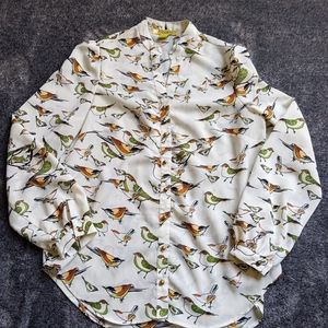 Persaman bird print blouse